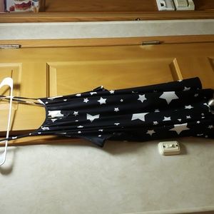 Black and White Stars Tank Top 4X